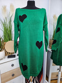 Pulover tip rochie Hearts