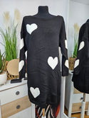 Pulover tip rochie Hearts