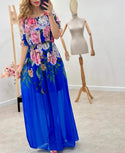 Rochie lunga voal Licia