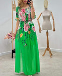 Rochie lunga voal Licia