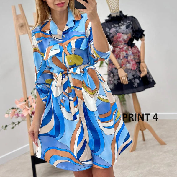 Rochie tip camasa Akua