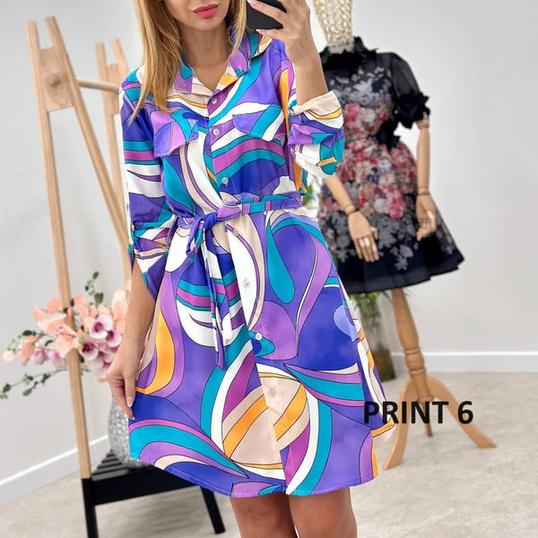 Rochie tip camasa Akua