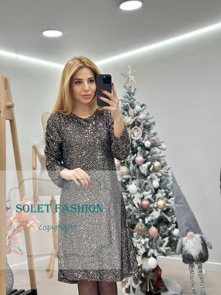 Rochie paiete Clody