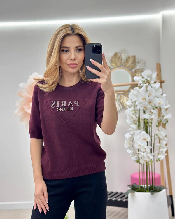 Bluza tricot Paris