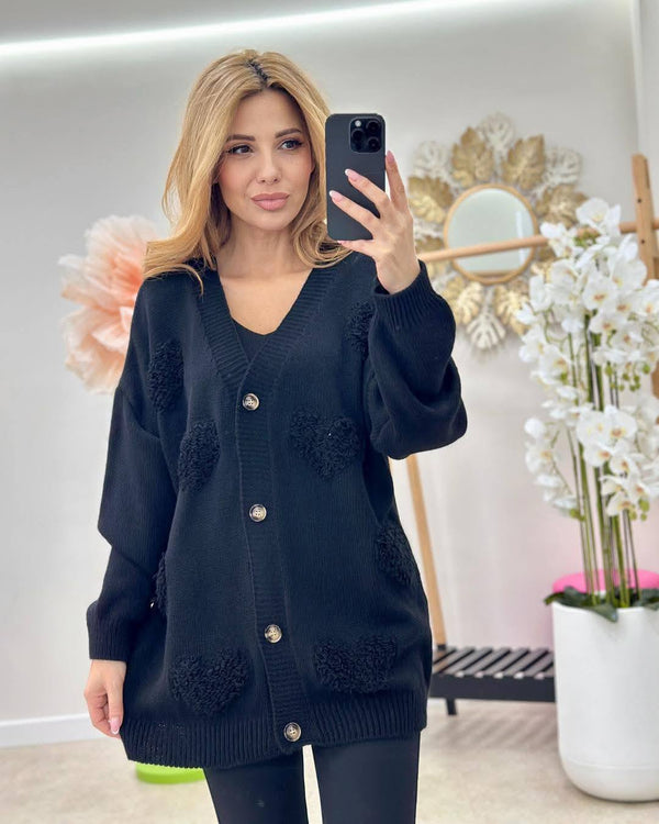 Cardigan dama Corazon