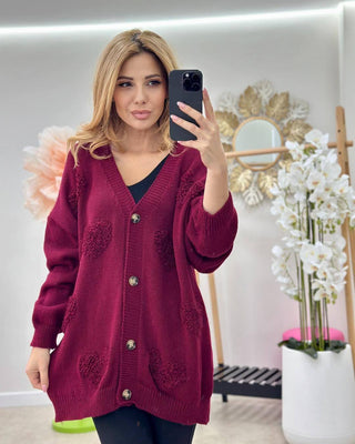 Cardigan dama Corazon