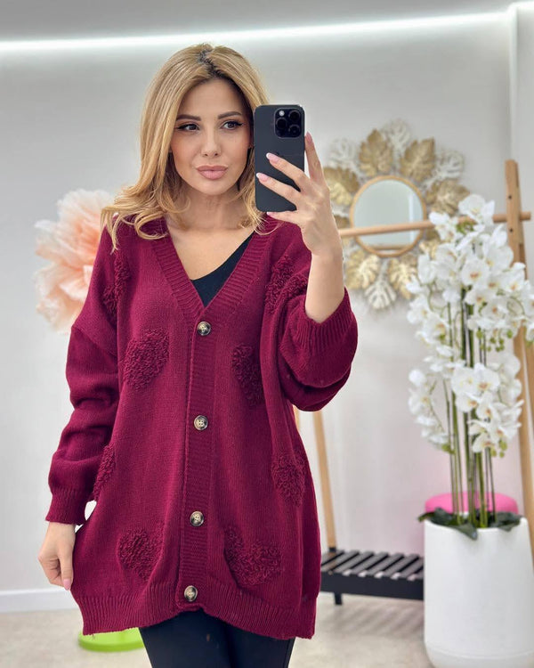 Cardigan dama Corazon