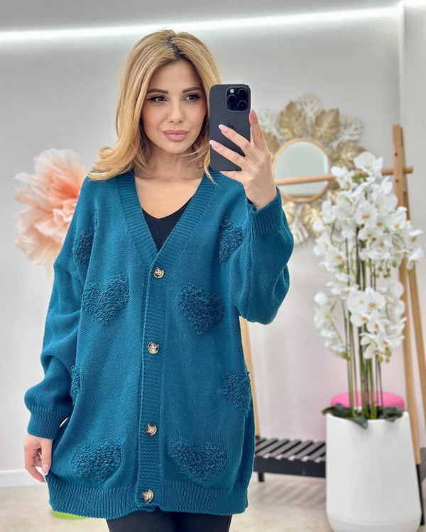 Cardigan dama Corazon
