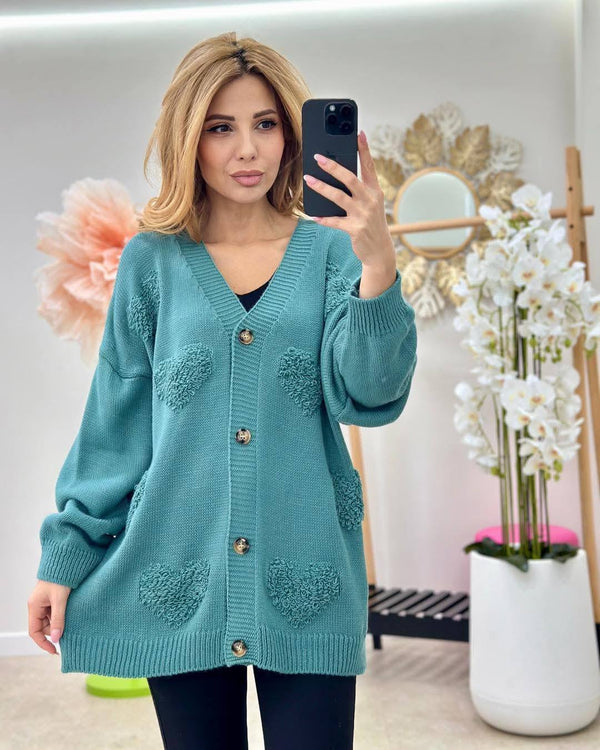 Cardigan dama Corazon
