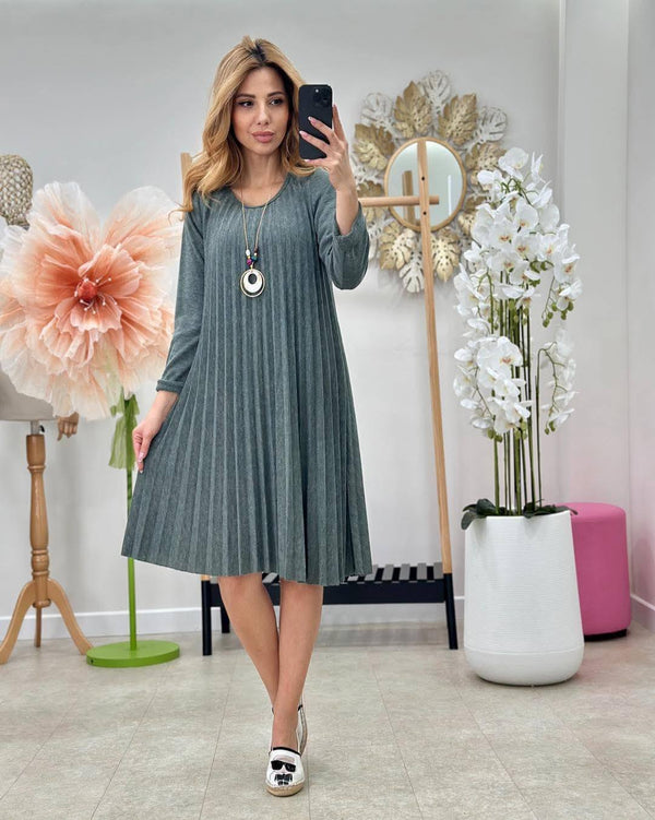 Rochie plisata Muna