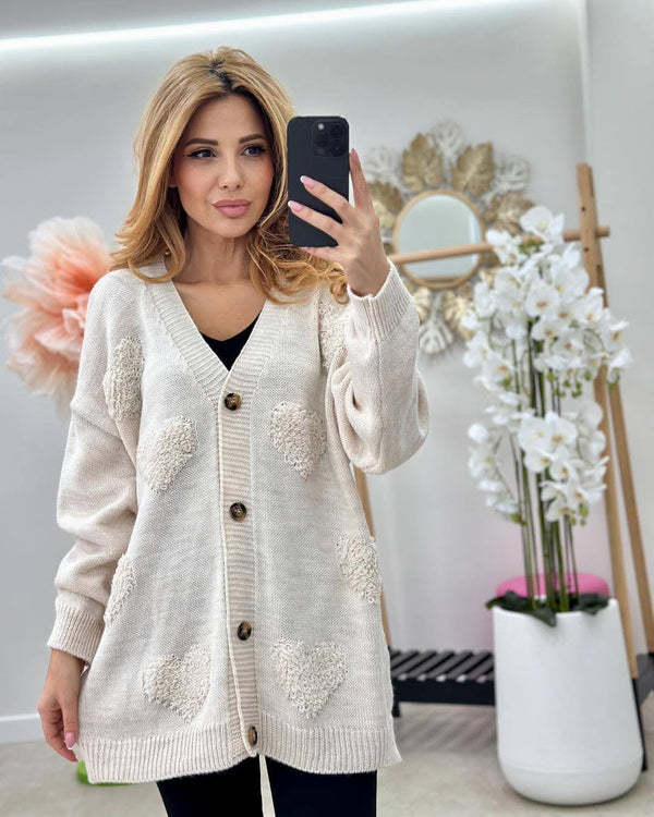 Cardigan dama Corazon