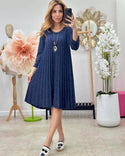 Rochie plisata Muna
