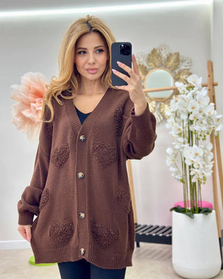 Cardigan dama Corazon