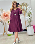 Rochie plisata Muna