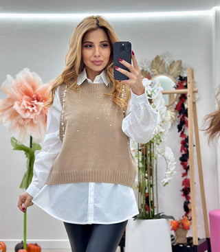 Set 2 piese : Camasa+ Vesta