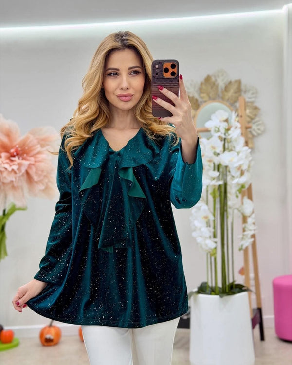 Bluza catifea Cascad