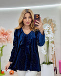 Bluza catifea Cascad