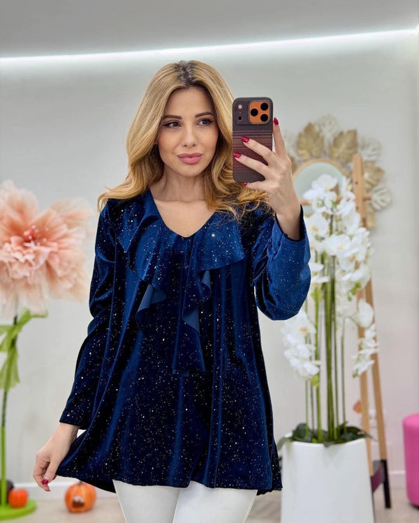 Bluza catifea Cascad