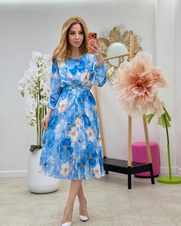 Rochie plisata Grafina