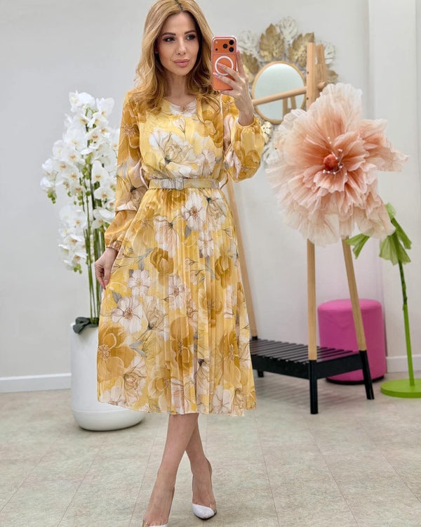 Rochie plisata Grafina